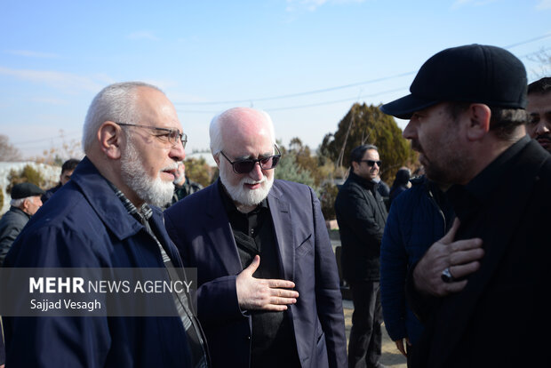 بدرقه و خاکسپاری استاد میرهاشم میری در همدان