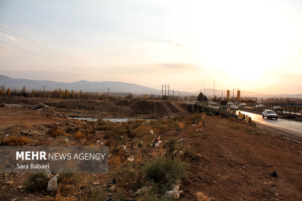 وضعیت نامطلوب قره‌سو؛ از انباشت زباله تا ورود فاضلاب شهری