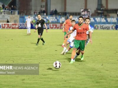 گل دقایق پایانی مس پیروزی نیمه اول را از ملوان گرفت