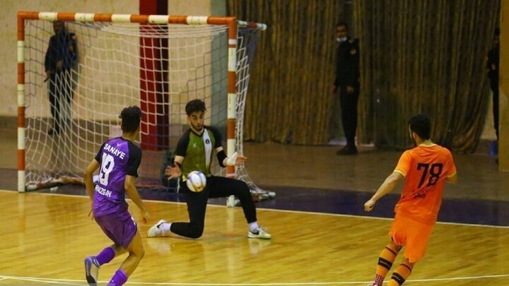 فولاد هرمزگان برنده دربی هرمزگانی ها در لیگ برتر فوتسال شد