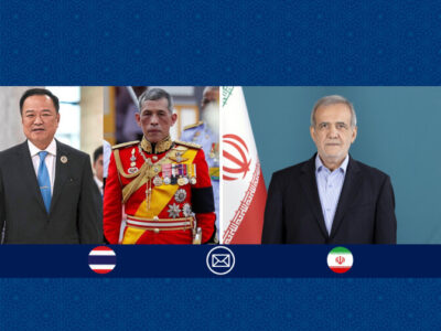 پزشکیان روز ملی تایلند را به پادشاه و نخست وزیر این کشور تبریک گفت