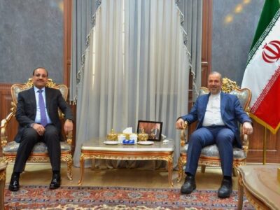 ملاقات سفیر ایران در عراق با استاندار بغداد