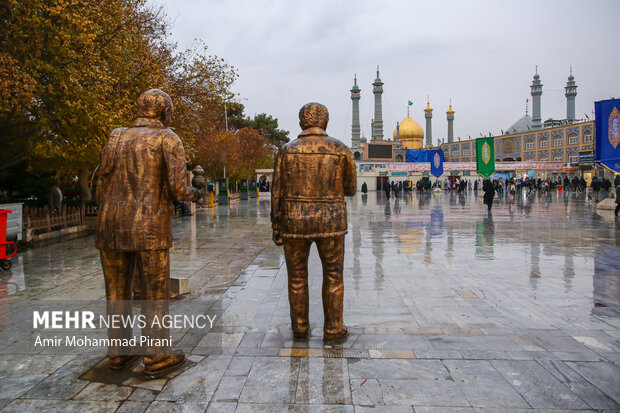 ورود سامانه بارشی به قم از سهشنبه و پیش بینی کاهش دما